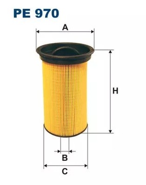 FILTRON FILTR PALIVA BMW 3 E46 318D 320D