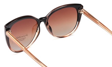 OKULARY PRZECIWSŁONECZNE DAMSKIE POLARYZACYJNE FILTR UV400 OD POLARZONE CE