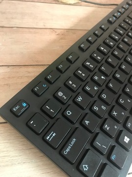 НОВАЯ КЛАВИАТУРА DELL KB216 (США), ЧЕРНАЯ - ПОЛЬСКАЯ