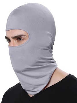 KOMINIARKA BALACLAVA LEKKA UNIWERSALNA SZARA JASNA