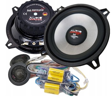 Аудиосистема M165 EVO2 Автомобильные динамики 165мм 16,5см + STP GOLD FREE