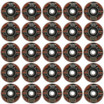 Tarcza Korundowa Do Cięcia Metalu Stali 125 x 1,0 x 22 mm PREMIUM 25 Sztuk