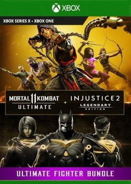 2 GRY MORTAL KOMBAT 11 ULTIMATE + INJUSTICE 2 LEGENDARY EDITION XBOX ONE XS