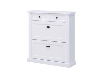 Szafka na buty prowansalska biała 97 cm MARSYLIA