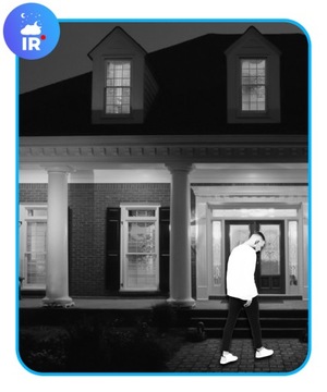 Комплект мониторинга Hikvision 8MPx с 2 уличными камерами по витой паре