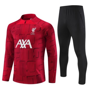 Komplet koszulek piłkarskich Liverpool F.C. Długie rękawy Odzież treningowa