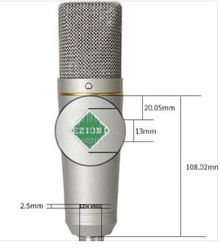ПРОФЕССИОНАЛЬНЫЙ КОНДЕНСАТОРНЫЙ МИКРОФОН EZM-V002