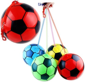 ЦВЕТНОЙ МЯЧ НА ПРУЖИНЕ, РЕЗИНОВЫЙ, НАДУВНОЙ, МЯГКИЙ, НА НИТЕ, ТРЕНИРОВОЧНЫЙ