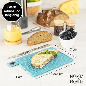 Доску для завтрака Moritz & Moritz 4 x можно стирать.