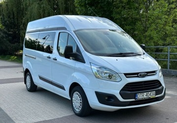 Ford Transit Custom I 2.2 TDCi 100KM 2014 Ford Transit Custom 2.2 Diesel Nowa Dwumasa Bezwypadkowy 9 osob, 9cio oso, zdjęcie 1