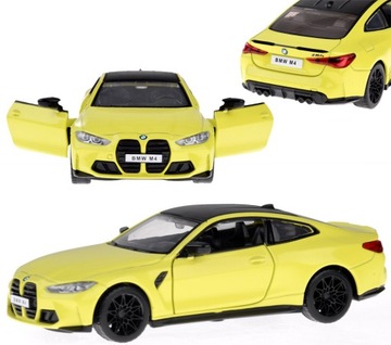 AUTKO SPORTOWE SAMOCHÓD AUTO BMW M4 ŚWIATŁO DŹWIĘK METALOWE MODEL 1:32