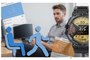 МУЖСКИЕ СМАРТ-ЧАСЫ Rubicon RNCE95 - ЗВОНКИ, ПУЛЬСОКСИМЕТР (sr040