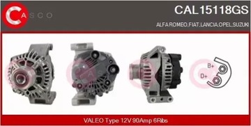 ALTERNÁTOR 12V 90A OE VALEO