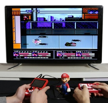 МИНИ-РЕТРО-КОНСОЛЬ 400 ИГР GAMEBOY MARIO TV ТВ-игра + ПАД