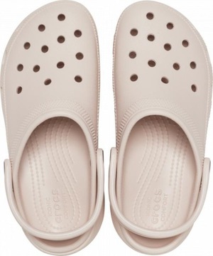 Damskie Buty Chodaki Klapki Crocs Platforma 206750 Clog 38-39