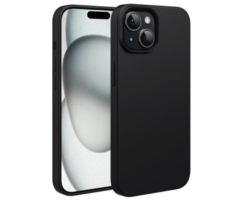 Etui do Apple iPhone 15 PLUS plecki obudowa silicone case CZARNY