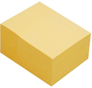Karteczki MemoBe 40-50mm 300 karteczek żółte x24