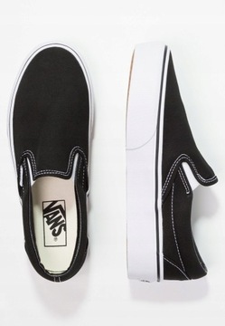 Vans buty sportowe Unisex Vans Classic Slip-On Black rozmiar 44 Półbuty