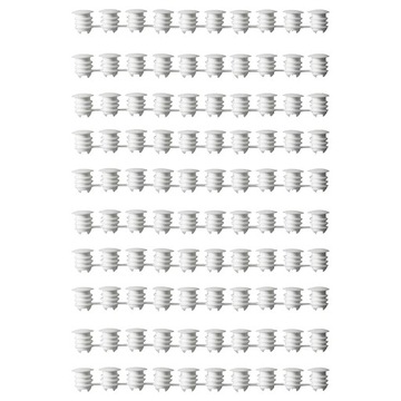 IKEA VARIERA Zaślepka do mebli 100 szt. BIAŁY