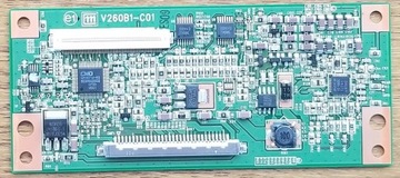 Модуль T-Con V260B1-C01 с телевизором Sony KDL-26B4030
