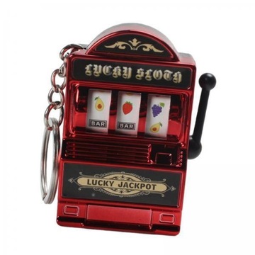 2x Mini automat do gry Brelok z zabawką Mini gra zręcznościowa Zabawka Nowo