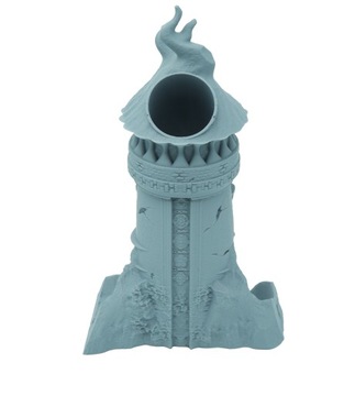 Каменная башня для игры в кости - Dice Tower Светло-серый