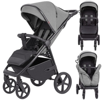 Wózek Spacerowy Carrello Bravo Plus 2024 Lekka Spacerówka Terenowa Do 22kg