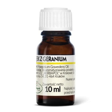 OLEJEK Z GERANIUM 10ml HERBAPOL