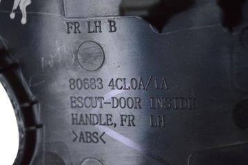 NISSAN X-TRAIL LIŠTA DVEŘNÍ PŘEDNÍ LEVÝ T32 2017 RHD