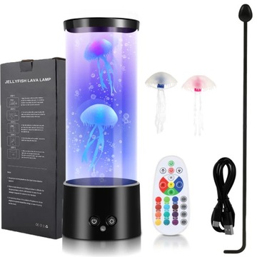 Lampka Lawa Lampa Lava z Meduzami Lampa stołowa do dekoracji PILOT