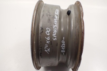 Передний диск 12x6 Polaris Sportsman 500 H2O