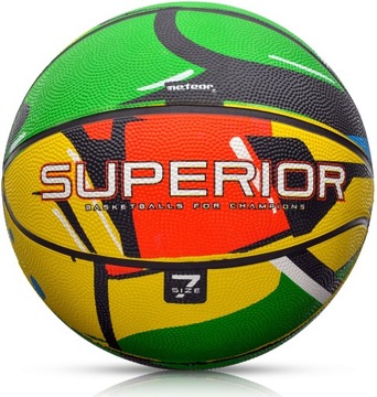 PIŁKA DO KOSZYKÓWKI KOSZA METEOR SUPERIOR GRAFFI 7