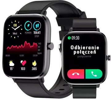 ZEGAREK SMARTWATCH DAMSKI Z ROZMOWAMI Menu PL bateria 230mAh Termometr