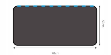 КОМПЛЕКТ МАГНИТНЫХ СОЛНЦЕЗАЩИТНЫХ КОВРИКОВ ДЛЯ ЗАДНИХ СТЕКЛА АВТОМОБИЛЯ
