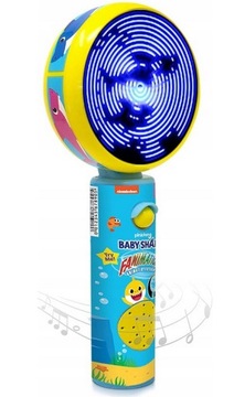 FAN MILL BABY SHARK Вертушка Светодиодный проектор Музыка