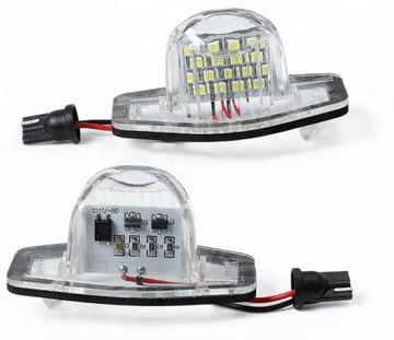 OŚWIETLENIE PODŚWIETLENIE LED LAMPKI TABLICY REJESTRACYJNEJ CR-V FR-V HR-V