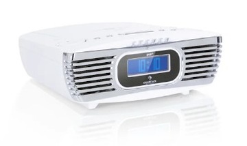 RADIO SIECIOWE KUCHENNE ZEGAREK BUDZIK RADIOBUDZIK WYŚWIETLACZ FM DAB MP3