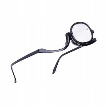 УВЕЛИЧИВАЮЩИЕ ОЧКИ ДЛЯ МАКИЯЖА ГЛАЗ 4.00 + ЧЕРНЫЕ