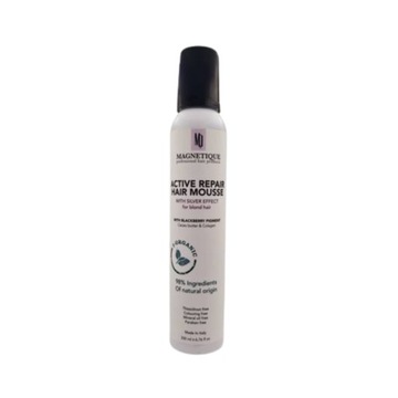 Magnetique Active Repair Hair Mousse With Silver regeneracj do włosów blond