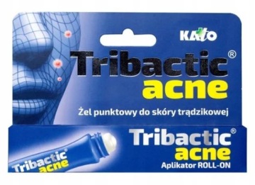 TRIBACTIC Acne żel punktowy trądzik roll-on 15 ml