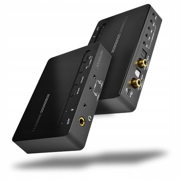 Внешняя музыкальная звуковая карта USB 7.1 Axagon