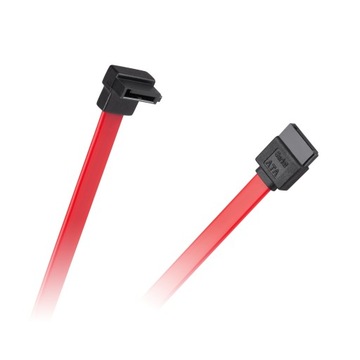 Kabel SATA kątowo-prosty 35cm KPO3714