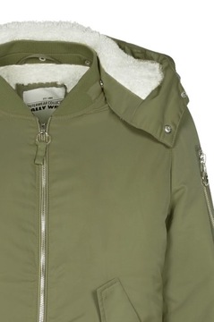 Tally Weijl kurtka khaki baranek S