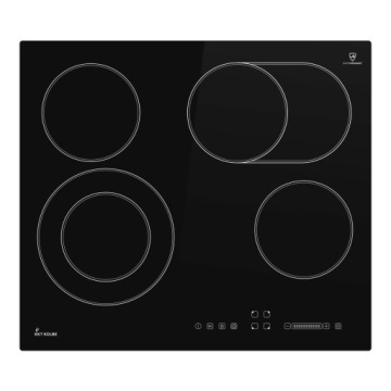 KKT Kolbe Modern Black Встраиваемый духовой шкаф 60 см класса A+ и керамическая варочная панель SET SET8005FBCH59RL