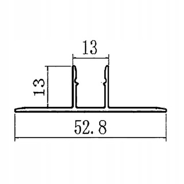 СЕРЕБРЯНЫЙ АЛЮМИНИЕВЫЙ ПРОФИЛЬ для светодиодных лент под штукатурку ПЛИТКА + ЛАМПА 1м