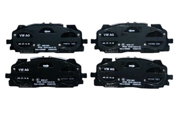 KLOCKI HAMULCOWE PRZÓD AUDI OE 4M0698151BK