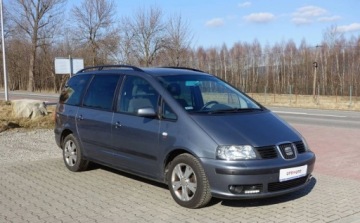 Seat Alhambra I (7MS) Minivan Facelifting 2.0 TDI 140KM 2008 Seat Alhambra 2.0TDI 140KM 7osobowy Zarejestrowany Wymieniony rozrzad Opon, zdjęcie 2
