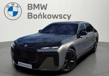 BMW Seria 7 G70 Sedan 3.0 40d 299KM 2024 BMW Seria 7 740 xDrive Laser M Pakiet ACC Virtual Ambiente Hak Panorama Ma