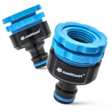 Соединитель для крана Шланг с резьбой Соединитель с резьбой IDEAL CELLFAST 1/2 дюйма 3/4 дюйма 1 дюйм