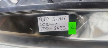 FORD S-MAX 2011 SVĚTLA PŘEDNÍ